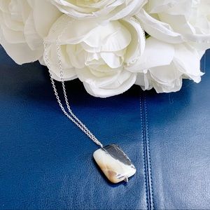 Handcrafted Natural Stone Necklace